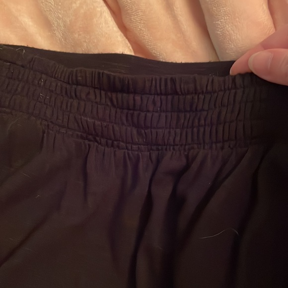 Kismet Black Knee Length Skirt Stretchy Waistband - Picture 2 of 5